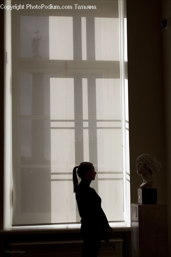 People, Person, Human, Silhouette, Art, Sculpture, Statue