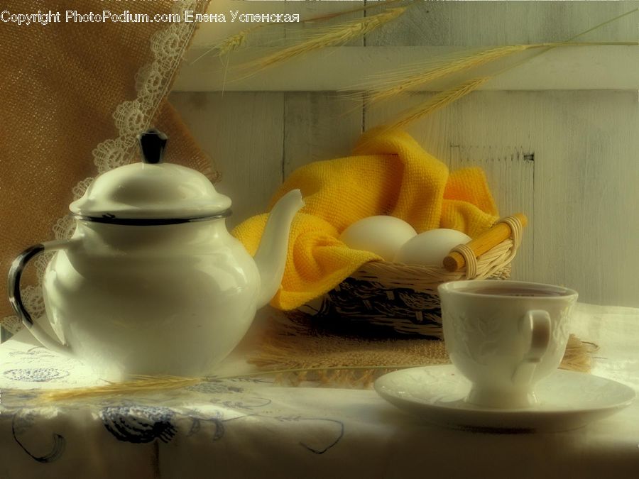 Pot, Pottery, Teapot, Cup, Bowl, Coffee Cup, Beverage