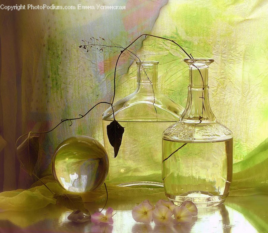 Glass, Goblet, Floral Design, Flower, Flower Arrangement, Flower Bouquet, Ikebana