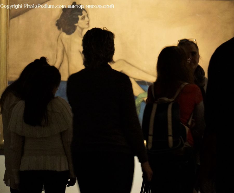Human, People, Person, Silhouette, Afro Hairstyle, Hair, Art