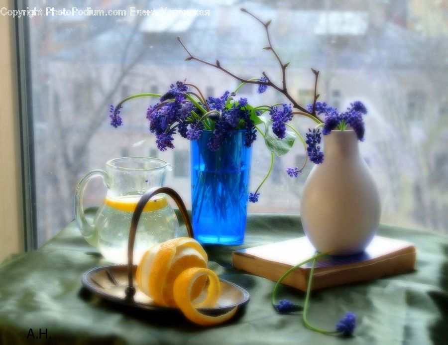 Jar, Porcelain, Vase, Plant, Potted Plant, Glass, Goblet