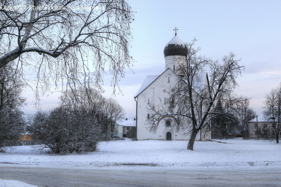 Arch, Beacon, Building, Lighthouse, Water Tower, Ice, Outdoors