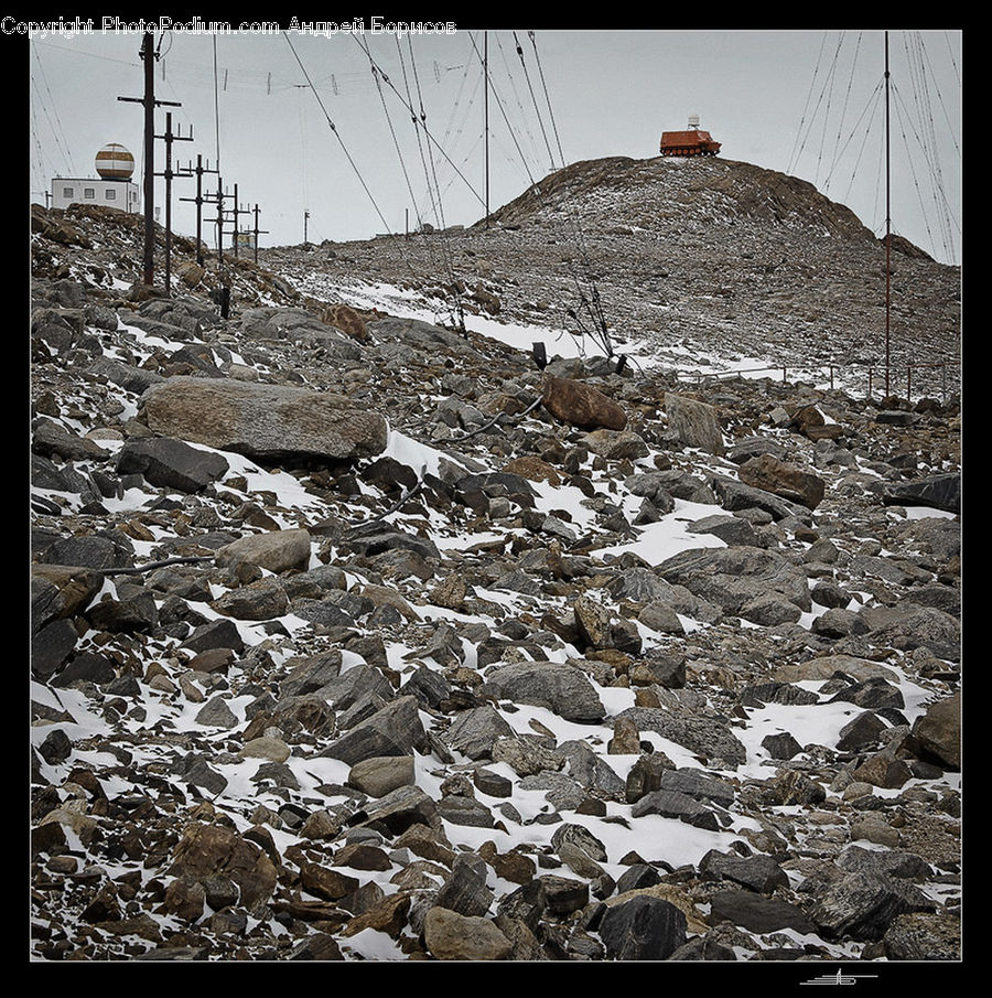 Rubble, Grassland, Mound, Rock, Ground, Soil, Outdoors