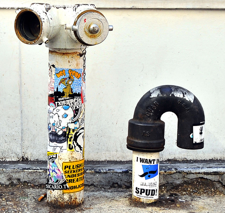 Hydrant, Label, Sticker, Flyer, Poster, Brochure