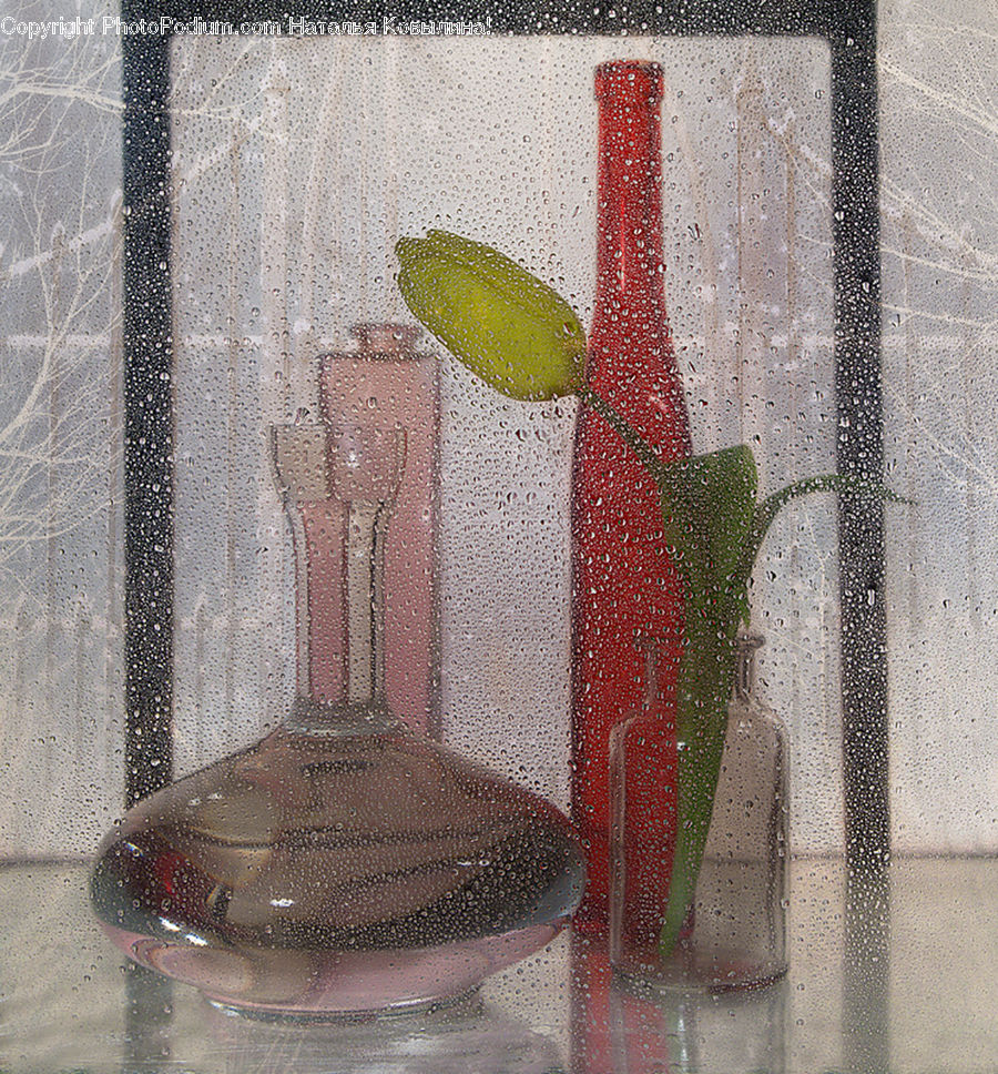 Glass, Goblet, Citrus Fruit, Fruit, Lime, Blossom, Flora