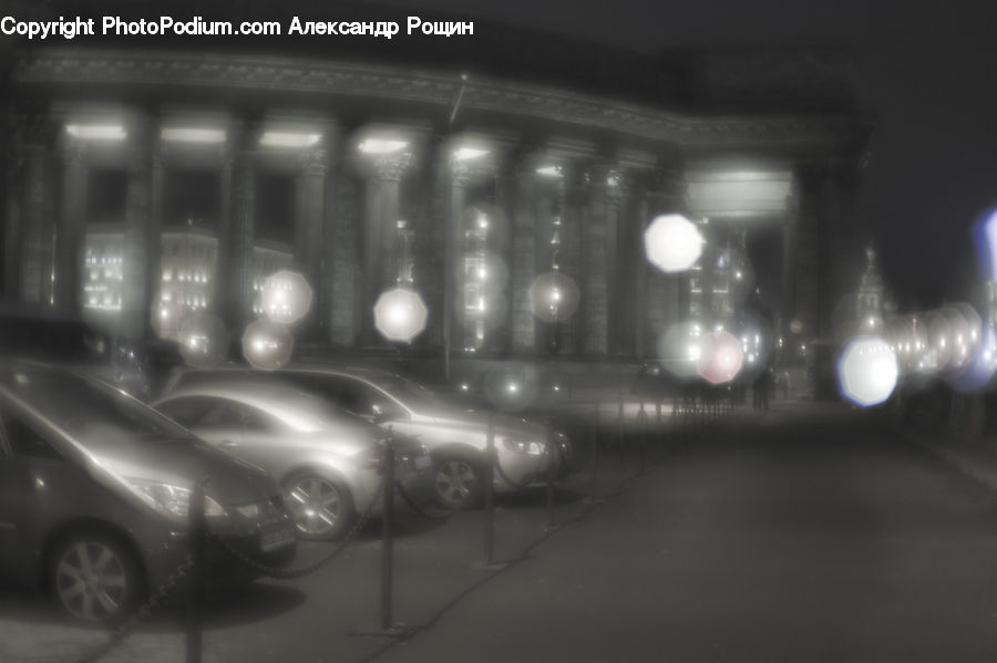 Lighting, Automobile, Car, Vehicle, Fog, Pollution, Smog