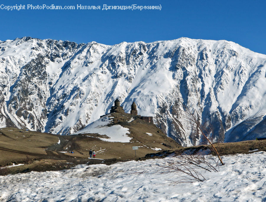 Arctic, Glacier, Ice, Mountain, Outdoors, Snow, Crest