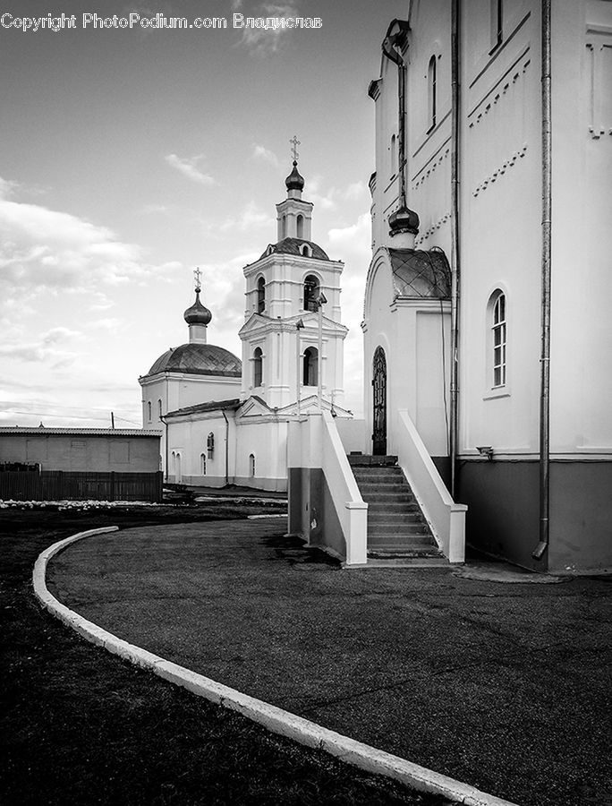 Architecture, Church, Worship, Cathedral, Backyard, Yard, Building