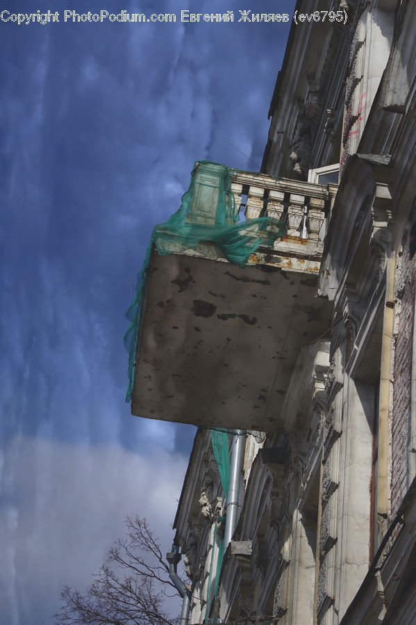 Demolition, Column, Pillar, Alley, Alleyway, Road, Street