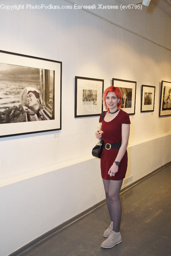 People, Person, Human, Art, Art Gallery, Costume, Mirror