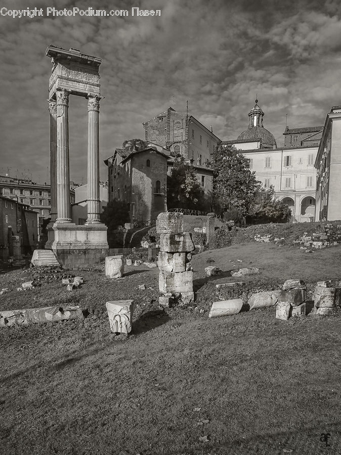 Tomb, Building, Housing, Villa, Architecture, Castle, Fort