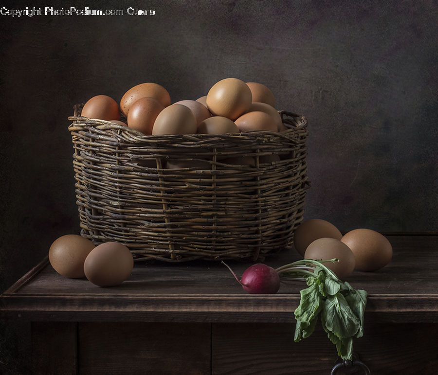 Basket, Bean, Produce, Vegetable