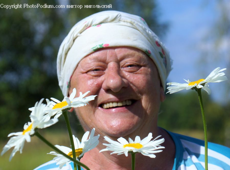 People, Person, Human, Blossom, Daffodil, Flora, Flower
