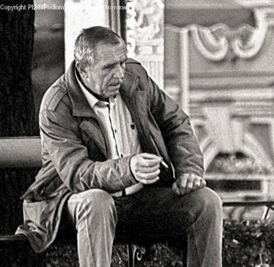 People, Person, Human, Bench