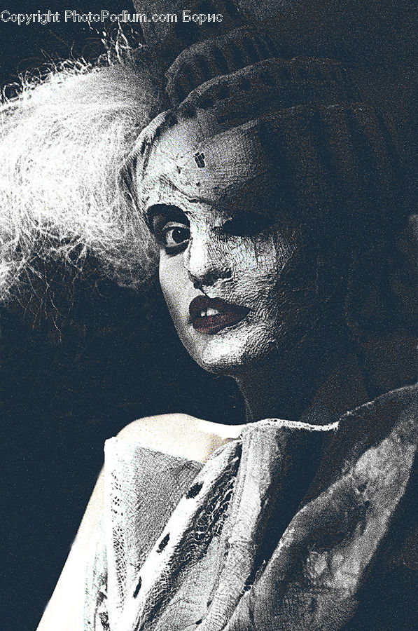 People, Person, Human, Clown, Performer, Face, Selfie