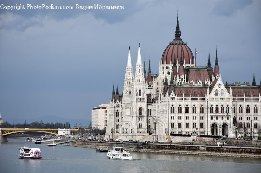 Bridge, Architecture, Cathedral, Church, Worship, Building, Castle