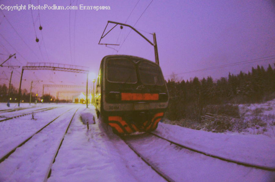 Engine, Machine, Motor, Dirt Road, Gravel, Road, Freight Car