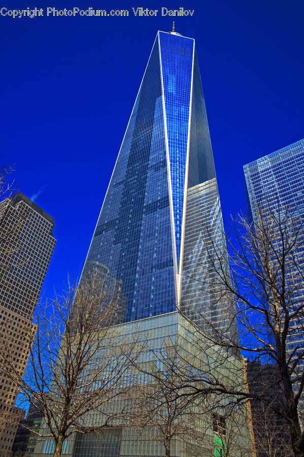 Architecture, City, Downtown, High Rise, Skyscraper, Building, Metropolis