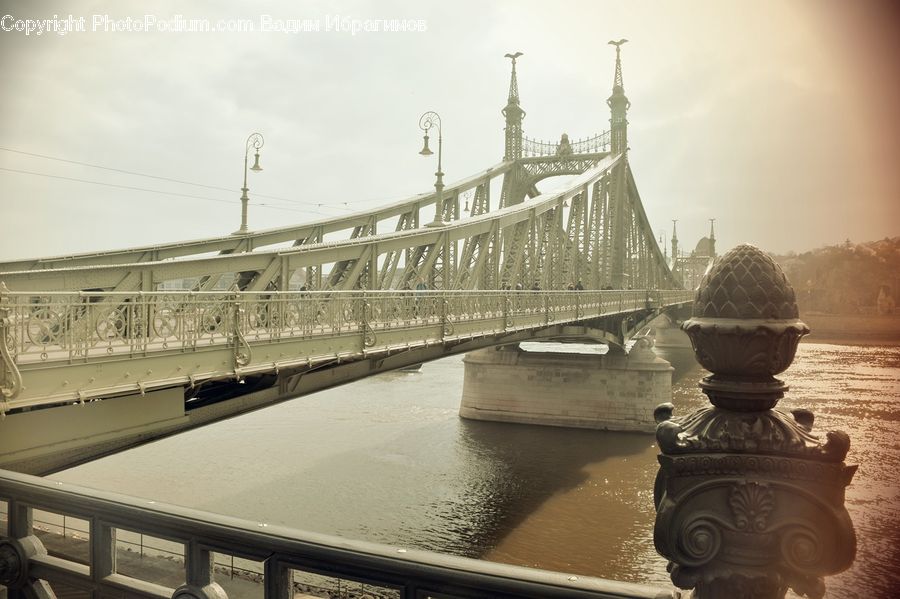 Bridge, Parliament, Architecture, Dome, Globe, Planet, Sphere
