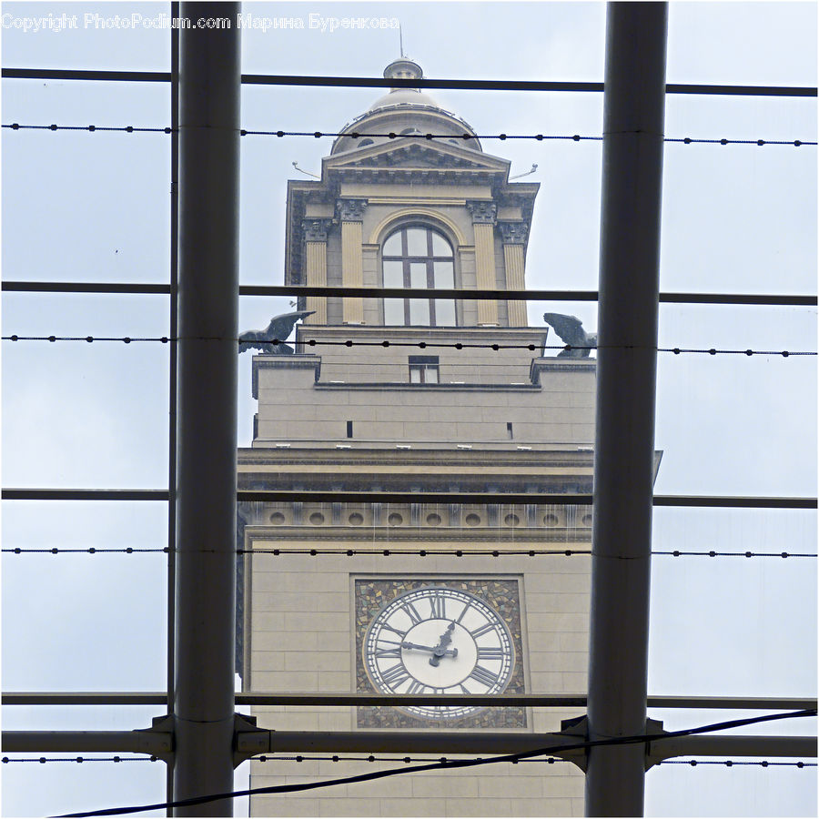 Pole, Architecture, Bell Tower, Clock Tower, Tower, Dome, Church