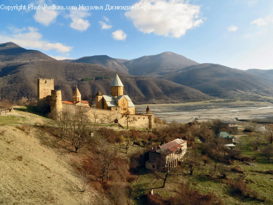 Castle, Fort, Countryside, Field, Rural, Bunker, Outdoors