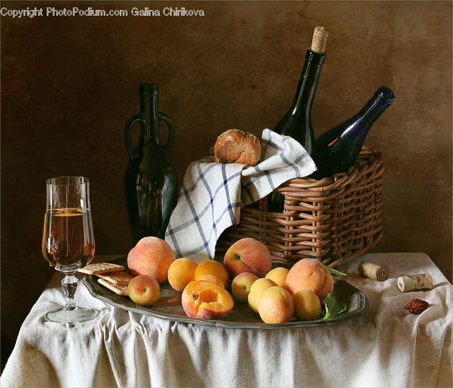Glass, Goblet, Alcohol, Beverage, Wine, Bottle, Wine Bottle