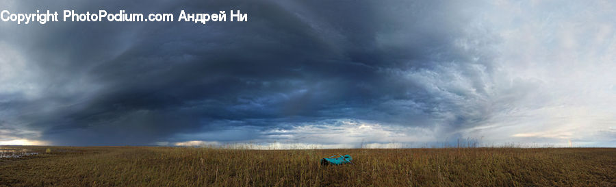 Azure Sky, Cloud, Outdoors, Sky, Field, Grass, Grassland