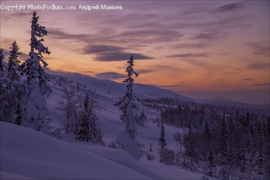 Ice, Outdoors, Snow, Dawn, Dusk, Sky, Sunrise
