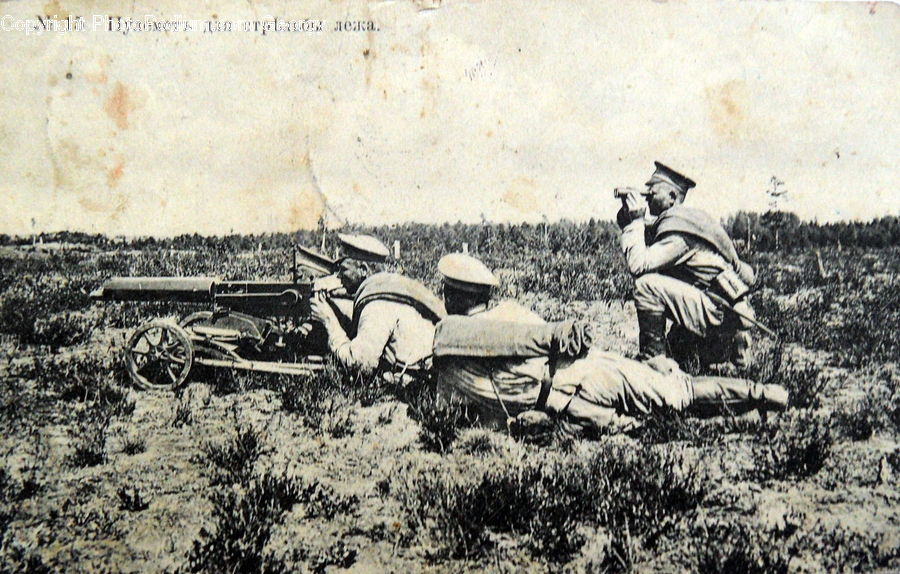 Weapon, Team, Troop, Countryside, Outdoors