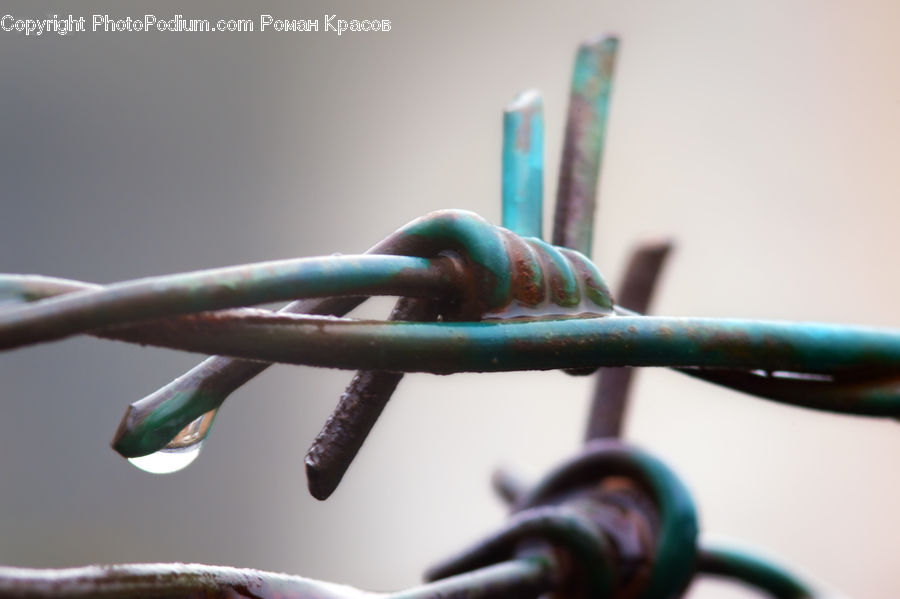 Wire, Bird, Hummingbird, Crystal, Jade, Railing