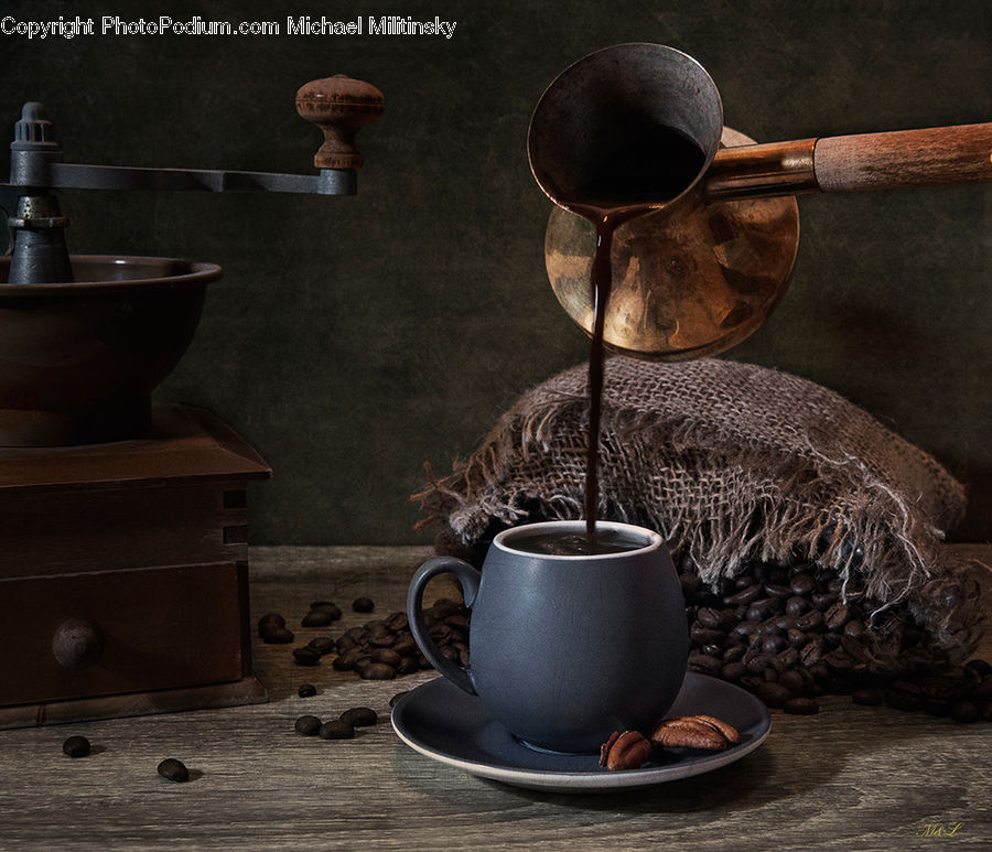 Cup, Coffee Cup, Pot, Pottery, Porcelain, Saucer, Jar
