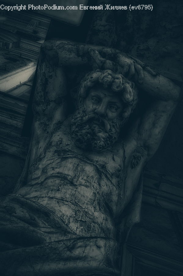 Art, Gargoyle, Statue, Boardwalk, Deck, Path, Sidewalk