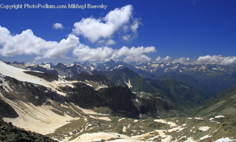 Crest, Mountain, Outdoors, Peak, Mountain Range, Arctic, Glacier