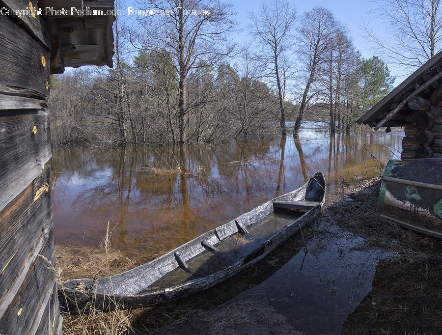 Boat, Canoe, Rowboat, Canal, Outdoors, River, Water