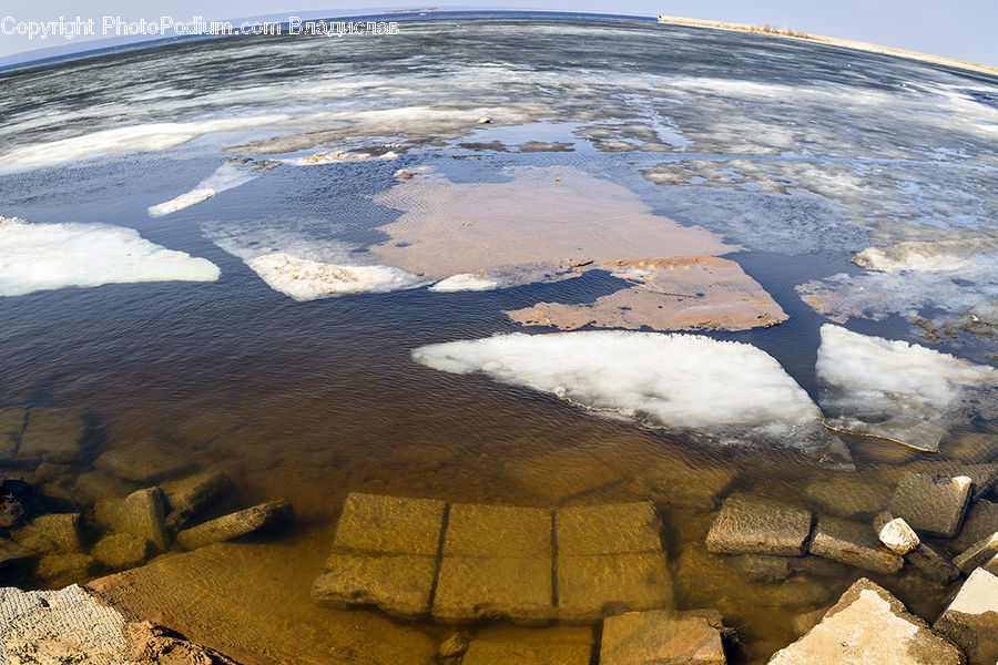 Aerial View, Arctic, Glacier, Ice, Mountain, Outdoors, Snow