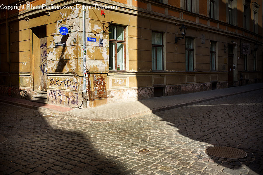 Carpet, Home Decor, Cobblestone, Pavement, Walkway, Alley, Alleyway