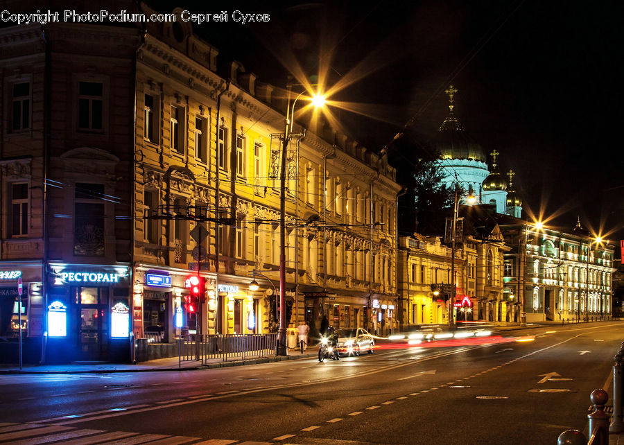 City, Downtown, Metropolis, Urban, Road, Street, Town