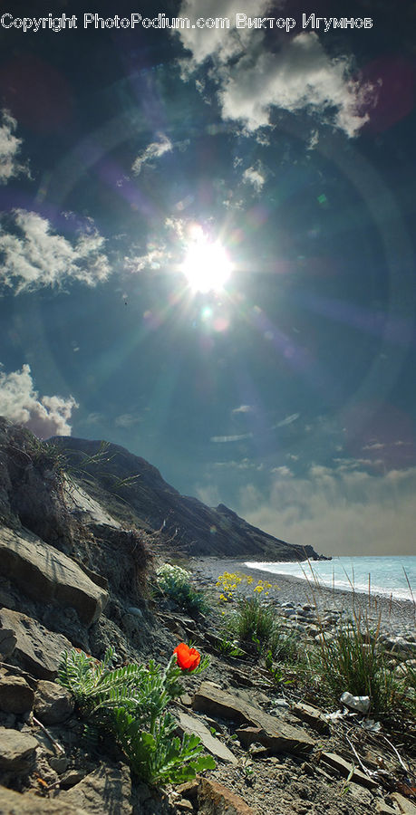 Soil, Coast, Outdoors, Sea, Water, Cliff, Landscape