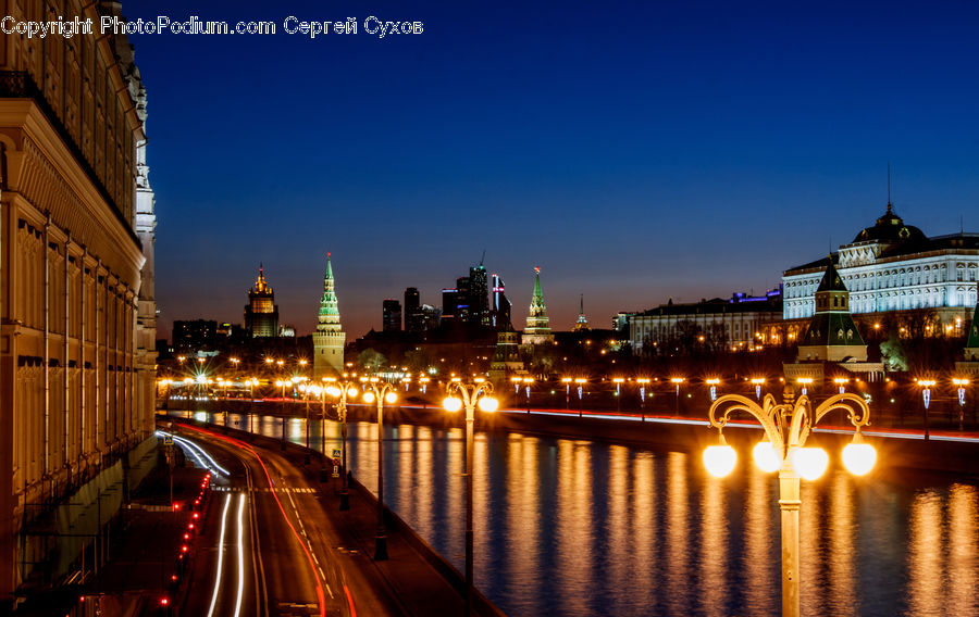 Building, Hotel, City, Downtown, Metropolis, Urban, Boardwalk