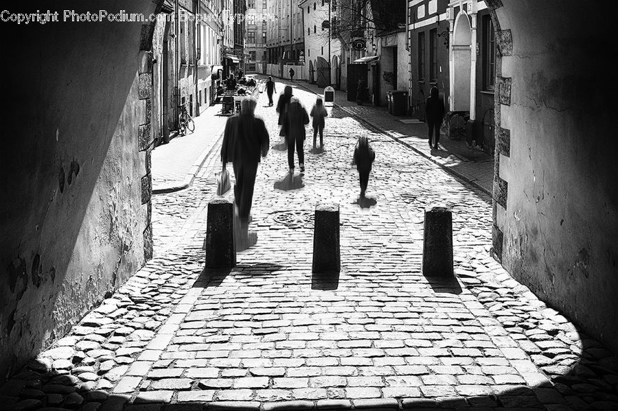 People, Person, Human, Alley, Alleyway, Road, Street