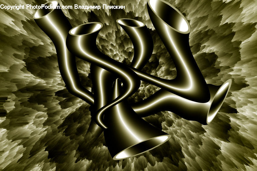 Fractal, Dragon, Emblem, Logo, Lighting, Art, Modern Art