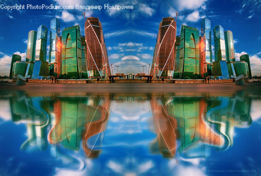 City, Downtown, Metropolis, Urban, Architecture, High Rise, Skyscraper