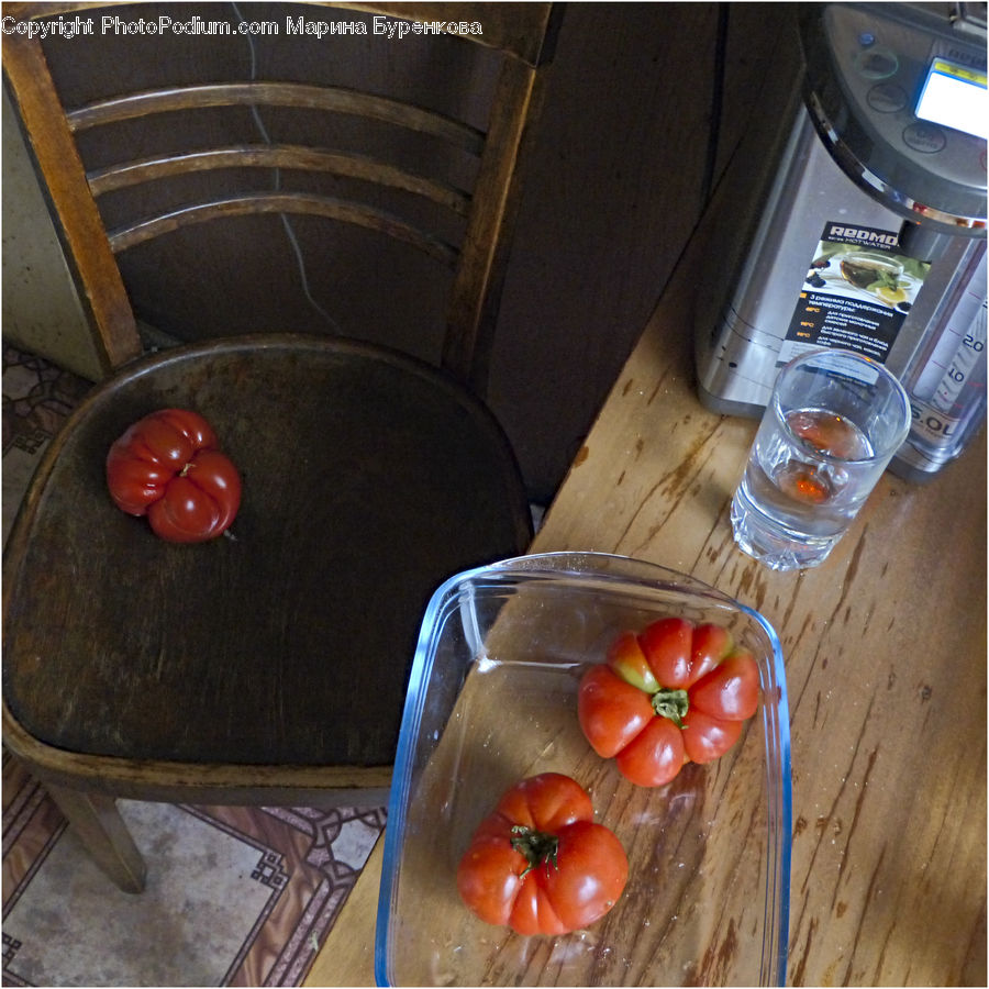 Dining Table, Furniture, Table, Cherry, Fruit, Apartment, Housing