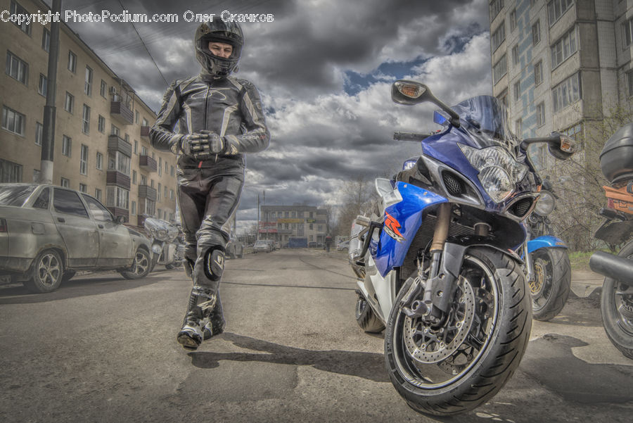 People, Person, Human, Motor, Motorcycle, Vehicle, Car