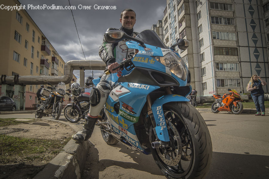 Motor, Motorcycle, Vehicle, Bicycle, Bike, Costume