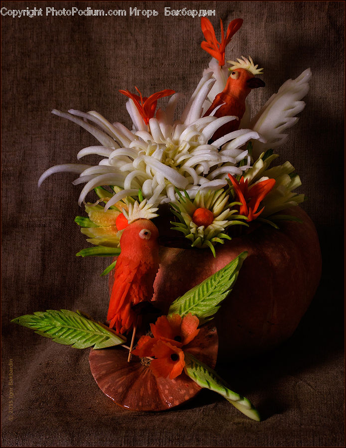 Fern, Plant, Floral Design, Flower, Flower Arrangement, Flower Bouquet, Ikebana