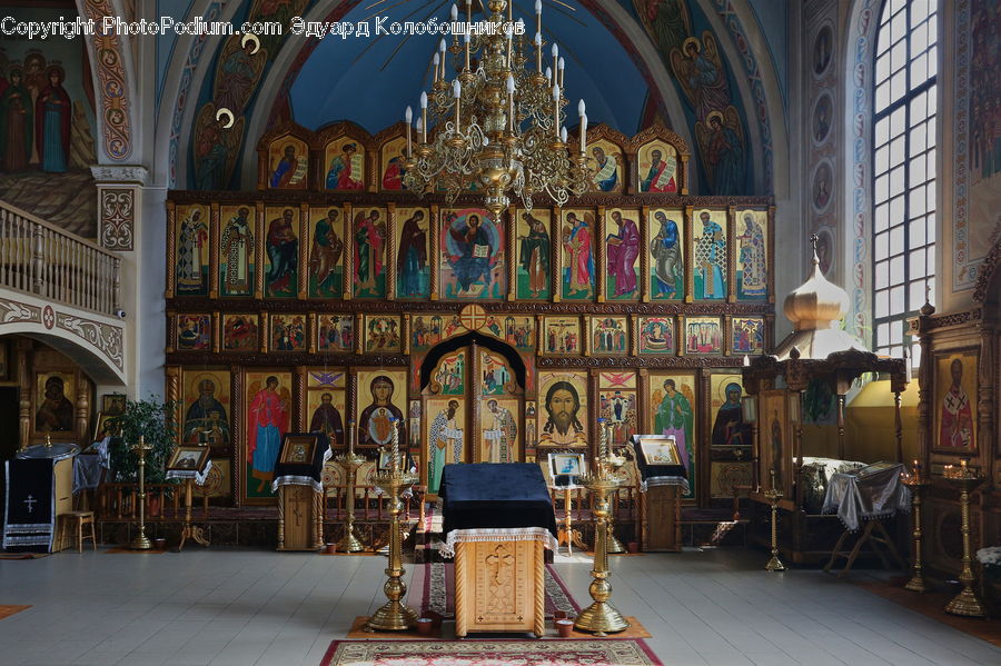 Architecture, Church, Worship, Altar, Cathedral, Aisle, Corridor