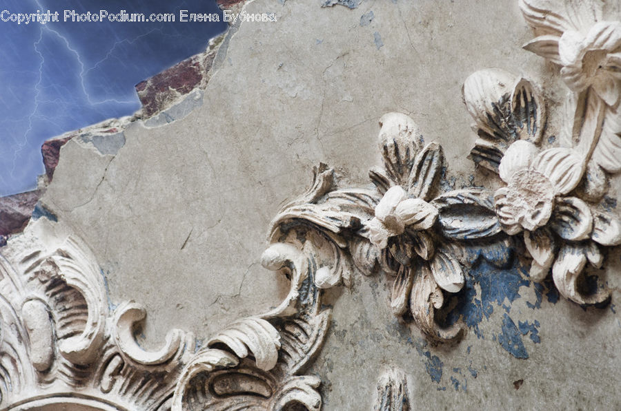 Art, Gargoyle, Statue, Sculpture, Outdoors, Sand, Soil