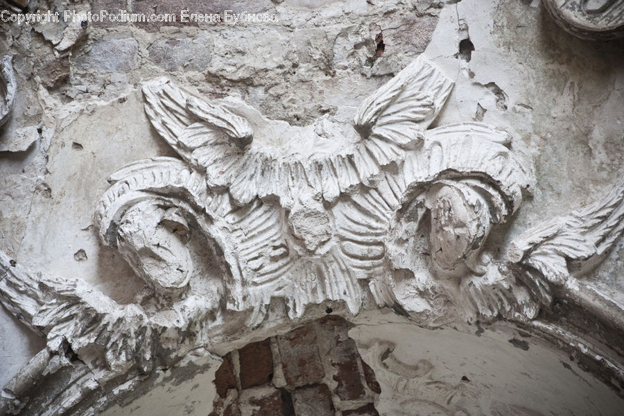 Outdoors, Sand, Soil, Rock, Art, Gargoyle, Statue