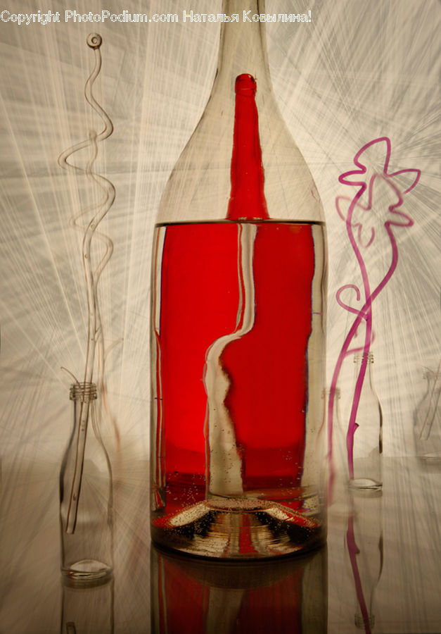 Glass, Beverage, Coke, Soda, Applique, Sewing, Art